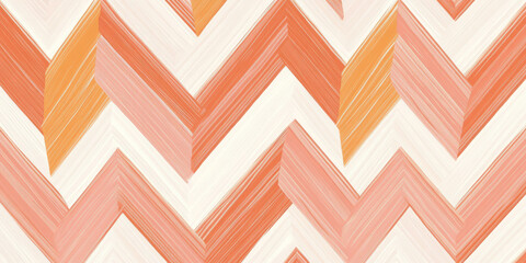 A seamless abstract background with sharp, contrasting geometric patterns in burnt orange and pale pink, evoking excitement and modernity in equal measure.