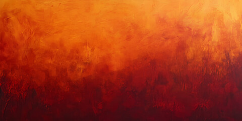 A bold burnt orange abstract background with a gradient blending into deep wine red, evoking a sense of warmth and sophistication.