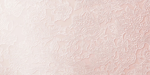 A soft blush pink background with intricate, lace-like patterns subtly woven throughout. This delicate, vintage-inspired design is perfect for wedding stationery, feminine branding, or high-end