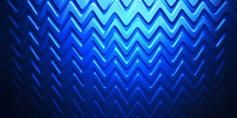 A bold electric blue background with dynamic zigzag lines and intense gradients. This energetic design is perfect for music promotions, tech branding, or modern creative campaigns.