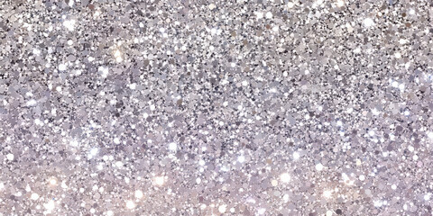 A silver and lavender glitter fusion background, with a blend of cool metallic sparkles. This elegant design is ideal for winter-themed products, luxury event invitations, or dreamy, ethereal branding