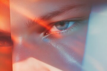 Exploring the fusion of color and expression in an abstract velocity collage