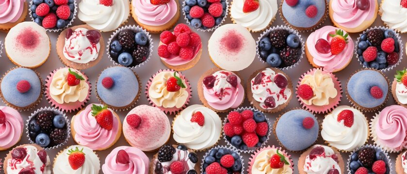 Professional Bakery Background Banner for Creative Food Baking Projects