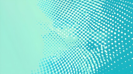 A blue background with white dots