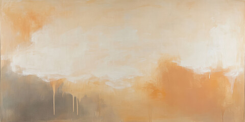 A nostalgic warm-toned background with golden caramel, soft apricot, and light terracotta merging into a subtle textured canvas, reminiscent of aged paintings.