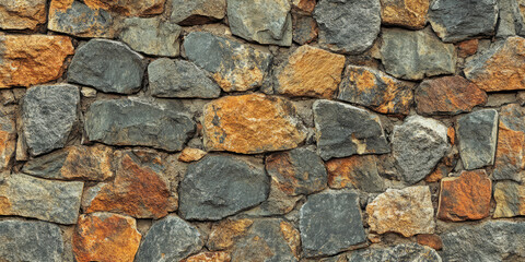 A rough, weathered stone texture with earthy tones of burnt orange, muted gold, and deep gray, giving a rustic natural feel.
