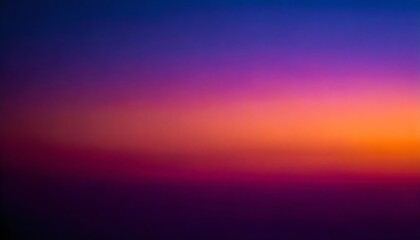 Naklejka premium Vivid gradient sky at twilight dusk