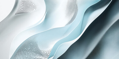 A contemporary abstract background with three colors--light blue, bright white, and charcoal gray--blending in geometric patterns. This sleek and modern design is ideal for tech, corporate branding,