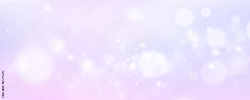Poster abstract bokeh lights background