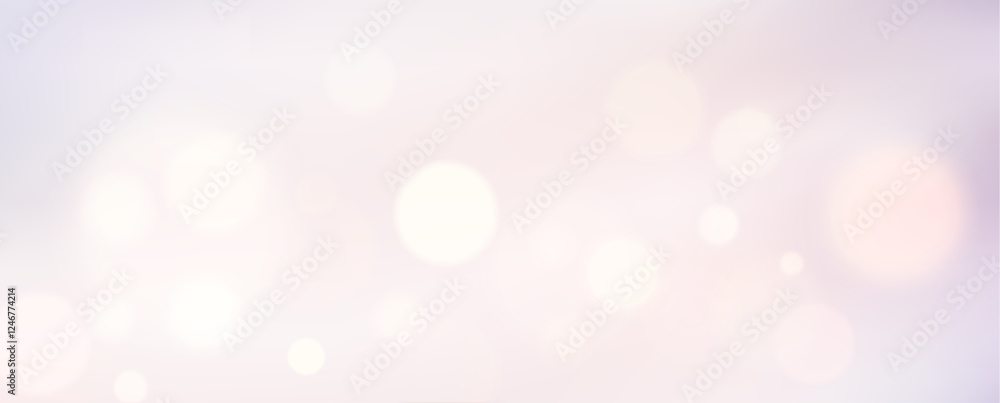 Poster abstract bokeh lights background