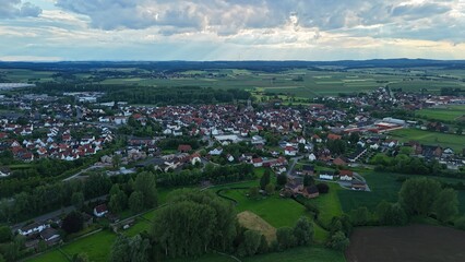 Landschaft einer Stadt