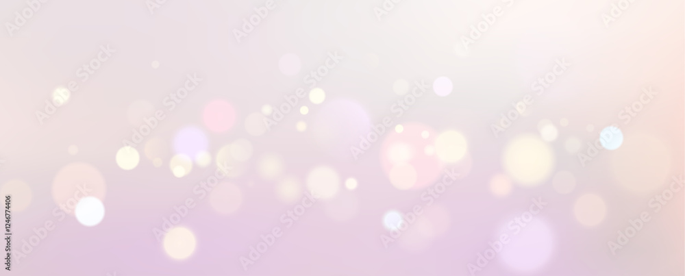 Poster blurred bokeh lights.bokeh background.