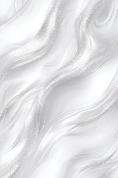Silver Shimmer Texture: Abstract image of elegant, flowing silver fabric with a subtle shimmer, creating a luxurious and sophisticated texture.