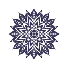 Modern Floral Pattern Vector Design for Background