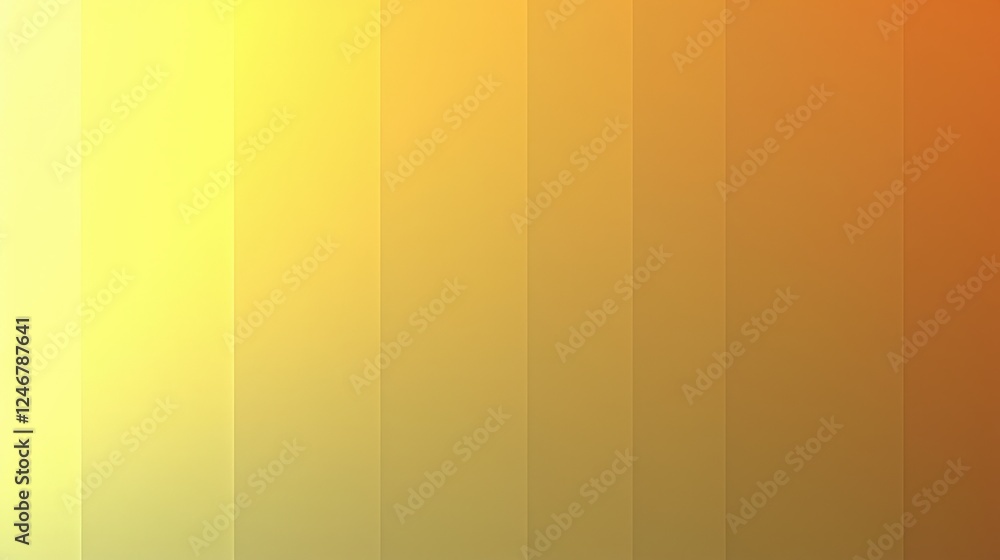 Poster a gradient image transitioning from yellow to orange, showcasing a smooth blend of colors in a verti