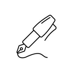 Writing vector icon