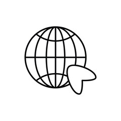 Global Reach vector icon