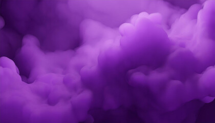 Fototapeta premium purple cloud 3d render abstract background