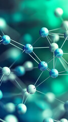 Complex metallic molecules forming a futuristic nanotech structure create a visually striking illustration of self-assembling triply periodic minimal surfaces