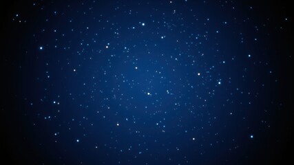 Obraz premium Abstract Blue Background with Scattered Glowing Particles and Subtle Light Effects