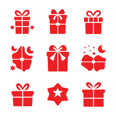 Eid Gift Silhouette – Beautiful Gift Ideas for Eid Celebration Ramadan with lentern design Background