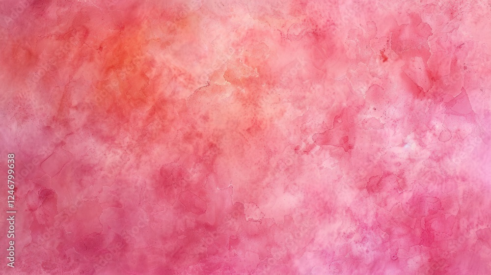 Poster a soft gradient of pink and peach hues, creating a dreamy, abstract background that evokes warmth an