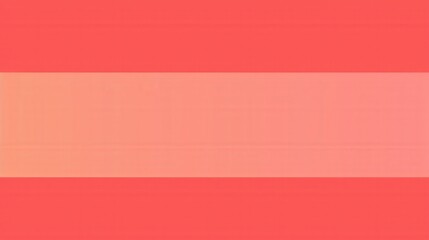 Obraz premium A simple design featuring a soft coral background with a lighter horizontal stripe in the center, creating a harmonious color contrast.
