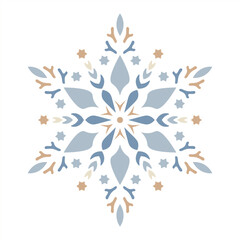 Winter Snowflake Layered Papercut