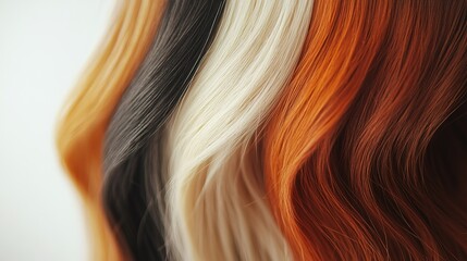 Fototapeta premium hair coloring