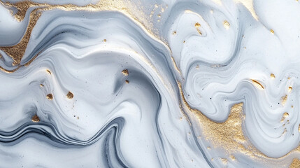 Fototapeta premium Biały ekskluzywny marmur, delikatny wzór, dekoracja płytka generative ai 