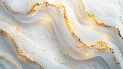 Obraz premium Biały ekskluzywny marmur, delikatny wzór, dekoracja płytka generative ai 