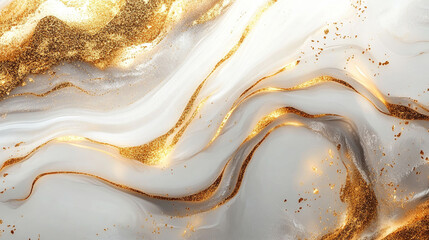 Fototapeta premium Biały ekskluzywny marmur, delikatny wzór, dekoracja płytka generative ai 