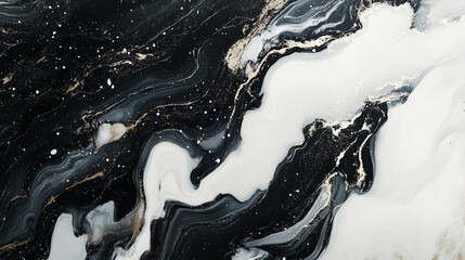 Fototapeta premium Luksusowa tekstura marmuru, biały i złoty, tło generative ai 