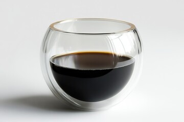 Modern Glass Coffee Cup for Elegant Drinking Experience