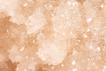 Brilliant Precious stones. Mineral crystals in the natural environment. Texture of precious and...
