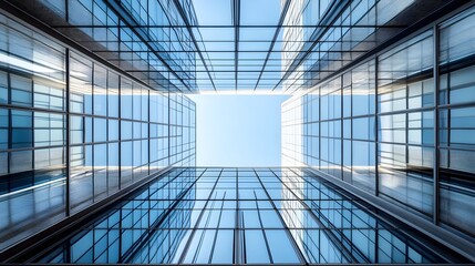 Modern Glass Building Exterior Architecture
