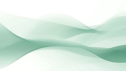 Smooth Green Satin Fabric with Soft Folds and Luxurious Texture A Delicate and Elegant Background for Fashion Design or Abstract Art Projects