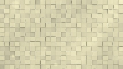 Abstract Beige Cubic Texture Background with Subtle Depth