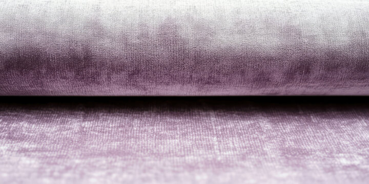 A luxurious lilac velvet abstract background, where plush fabric textures and subtle highlights create a soft, touchable aesthetic, perfect for fashion or interior design themes.