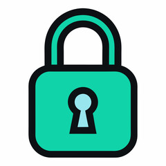 vector lock icon
