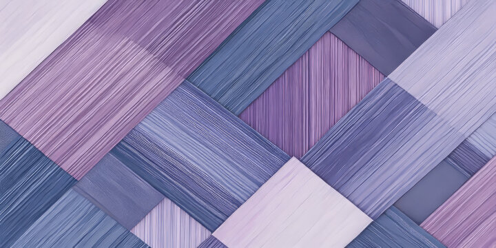 A non-seamless background using a combination of lilac and chambray blue in bold diagonal blocks, adding energy and modernity to the abstract design.