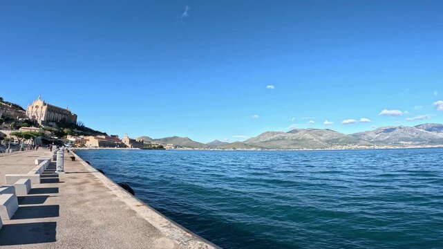 The city of Gaeta in Italy.