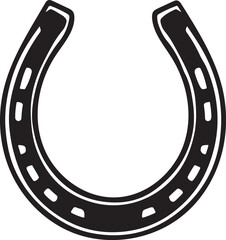 horseshoe vector illustration