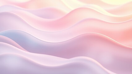 Obraz premium Abstract Pastel Wave Background Design for Websites and Presentations