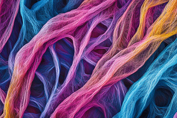 Microstructure of natural materials showcases intricate patterns and textures under high magnification