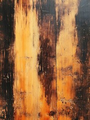 Rustic Wooden Texture with Weathered Aesthetic Ideal for Background or Interior Design : Generative AI