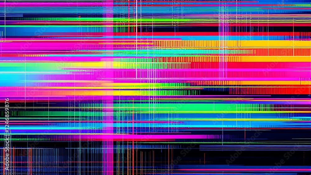 Poster seamless retro vhs scanlines or tv signal static noise overlay pattern television screen or video ga