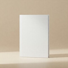 white blank book on random background, blank book on background