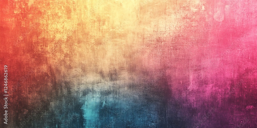 Aufkleber vibrant multicolor gradient abstract textured background for artistic and creative designs : generat