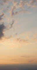 Calm background. Colorful cloudy sky during dawn. Cover. Picture. Wallpaper. Postcard
